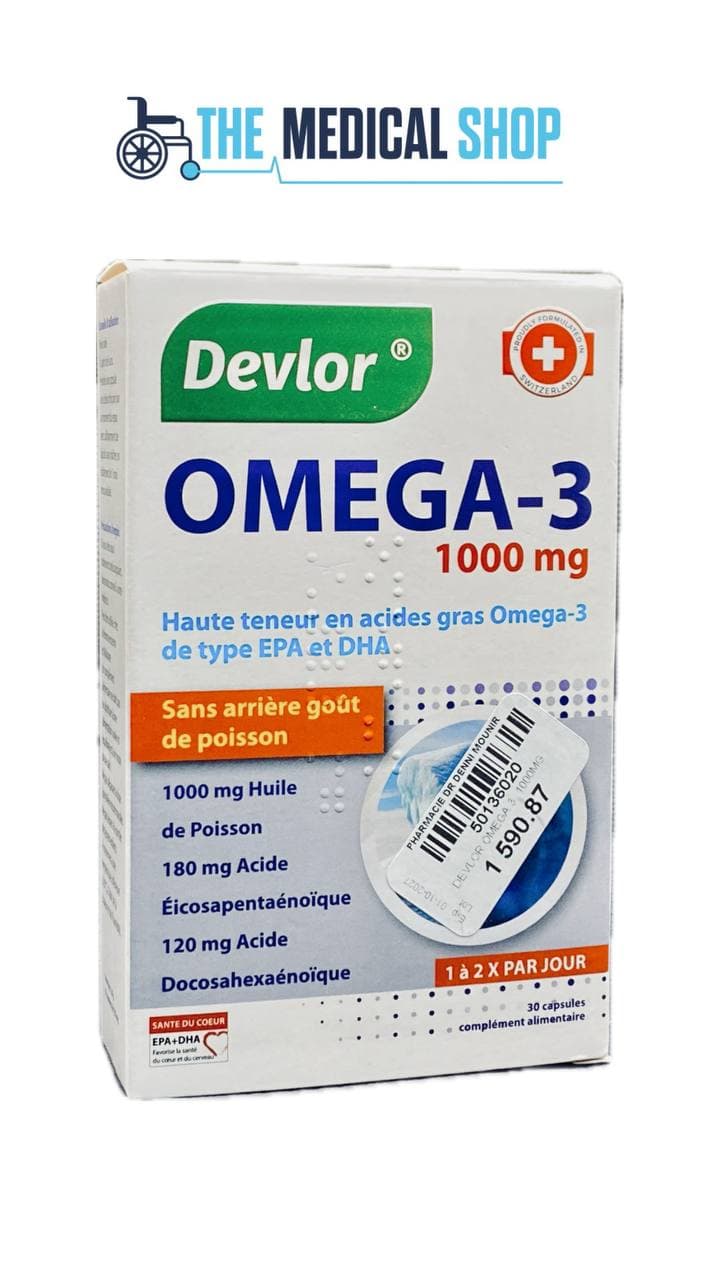 OMEGA-3 30 CAPS DEVLOR