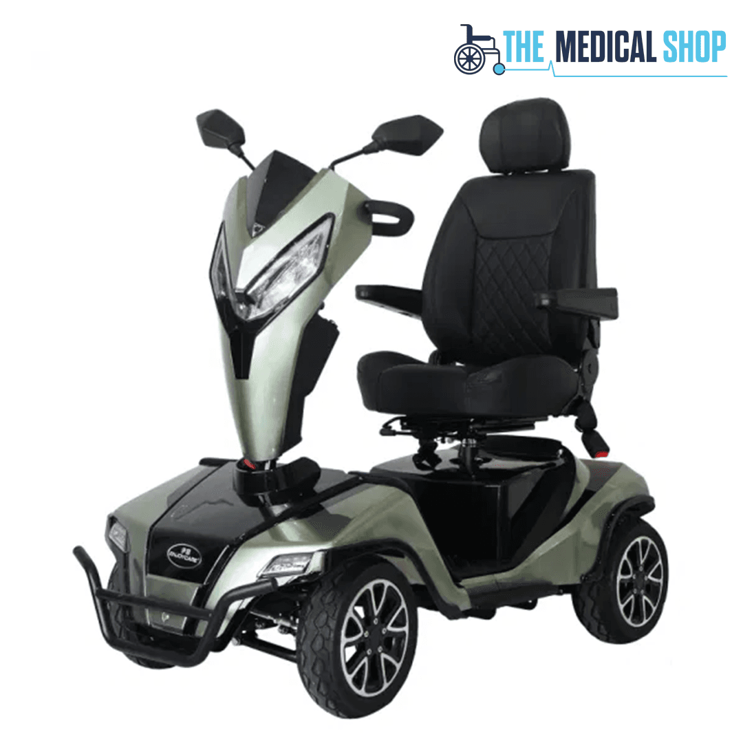 Scooter Électrique de Mobilité 4 Roues, Puissance et Confort
